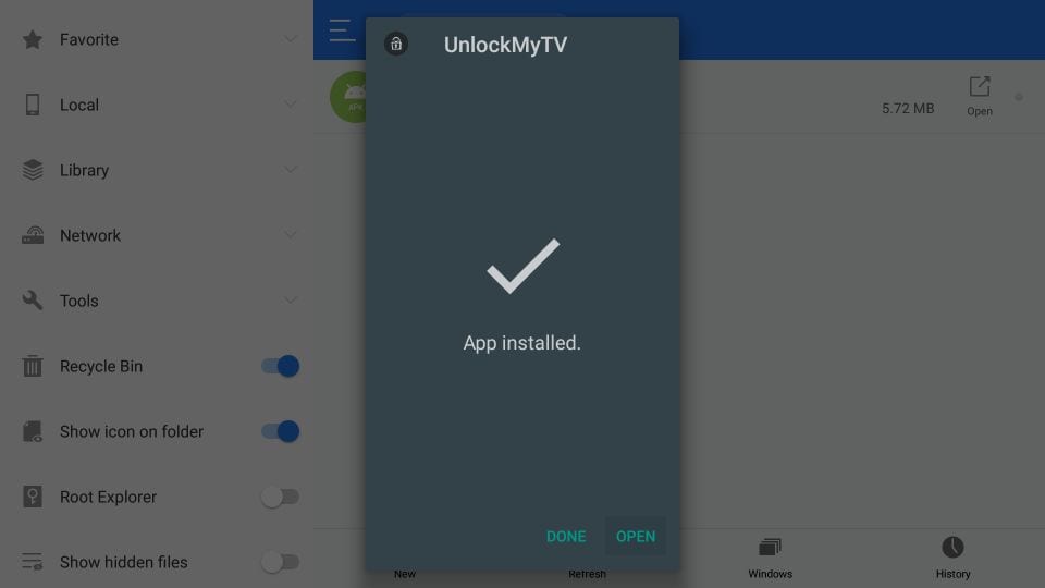 UnlockMyTV on FireStick